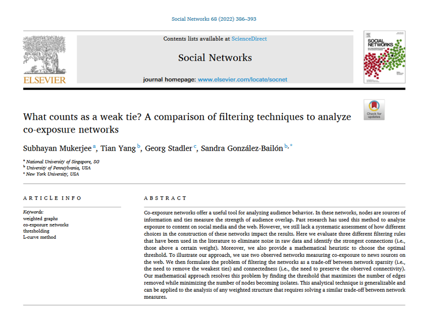 Socnet networks screengrab